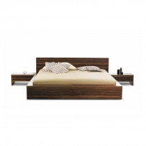 Dark Wood Bed 50lbs